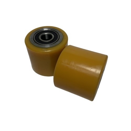 製造工場 80*70mm 6204 リンデ・パレット・トラック用 軸承型PUロード・ホイール